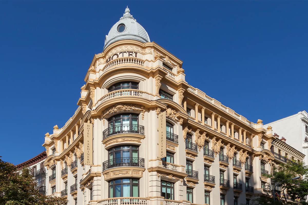 Hotel Sardinero Madrid-Zgrada hotela.jpg