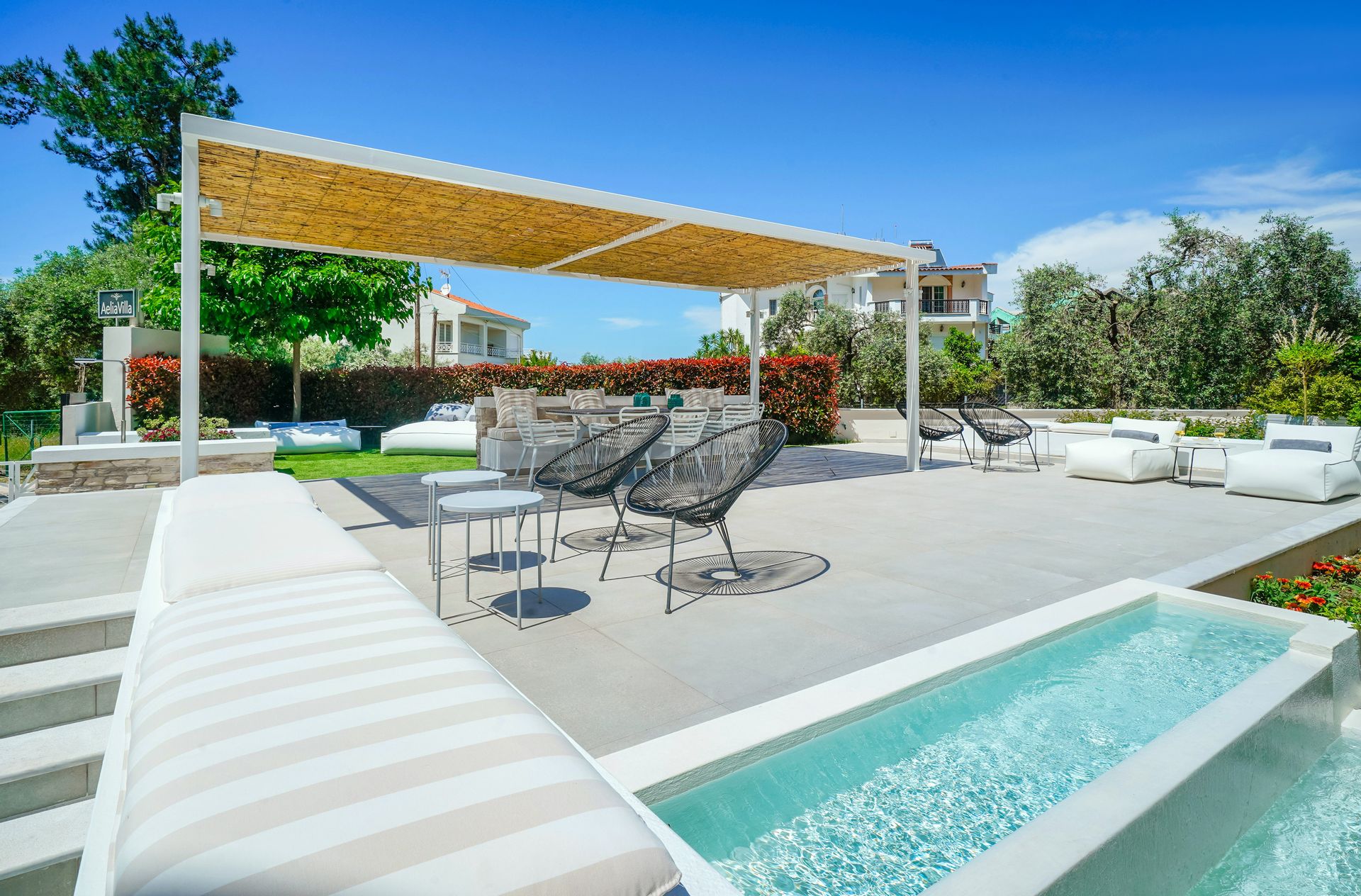 Aelia Villa Thassos izgled dvorišta