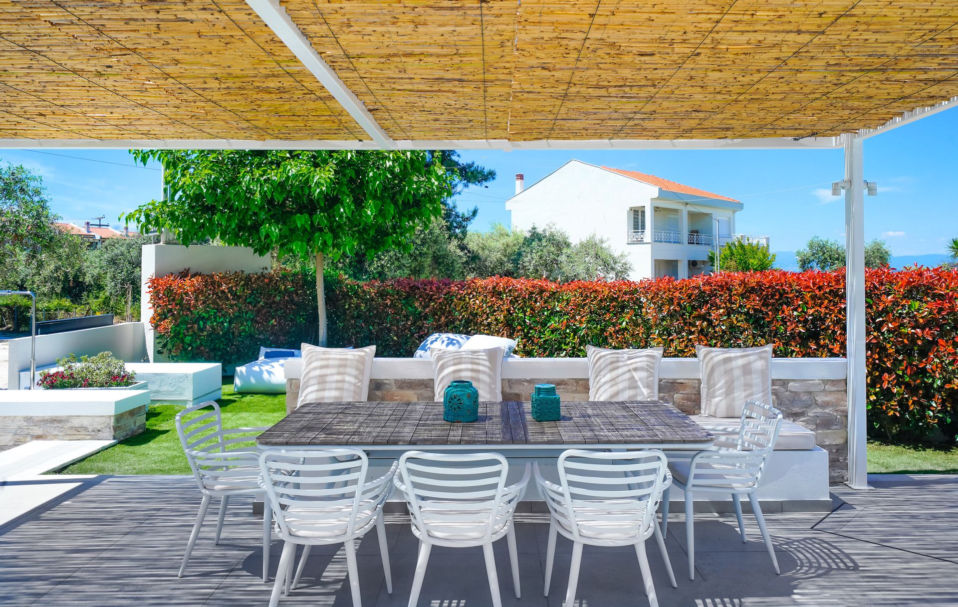 Aelia Villa Thassos dvorište