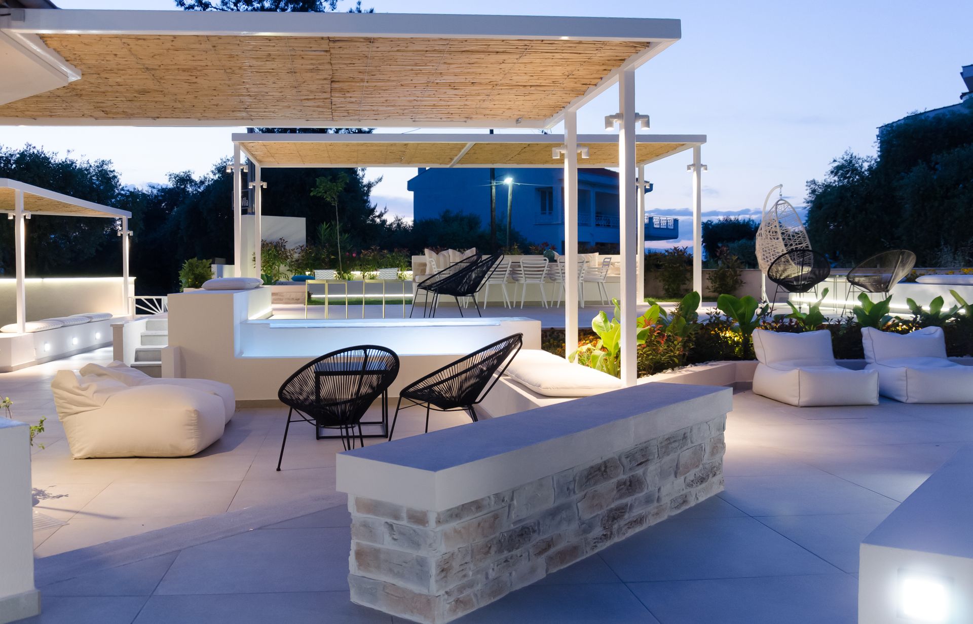 Aelia Villa Thassos terasa