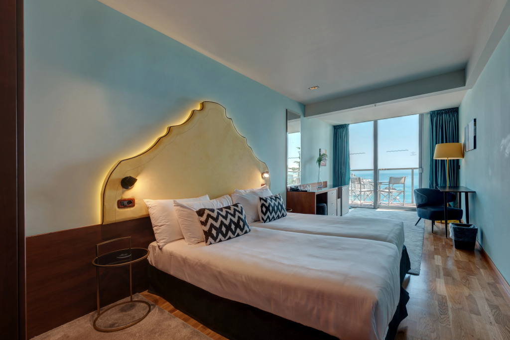 Tiara Holidays - Eurostars Queen of Montenegro - Deluxe Double Room with Balcony and sea view
