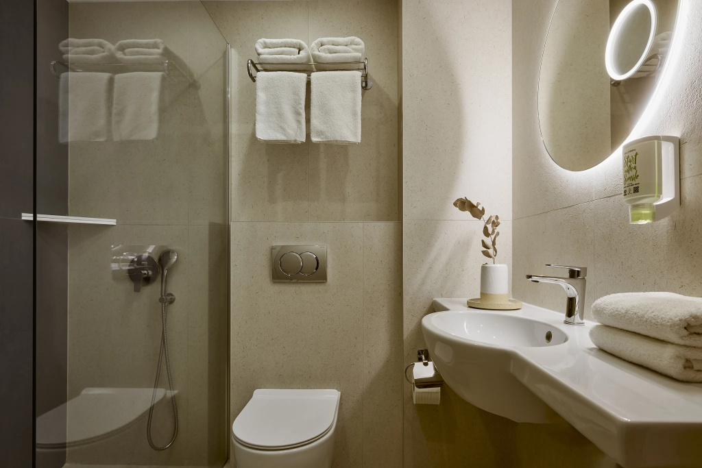 Glavas Inn Hotel kupatilo