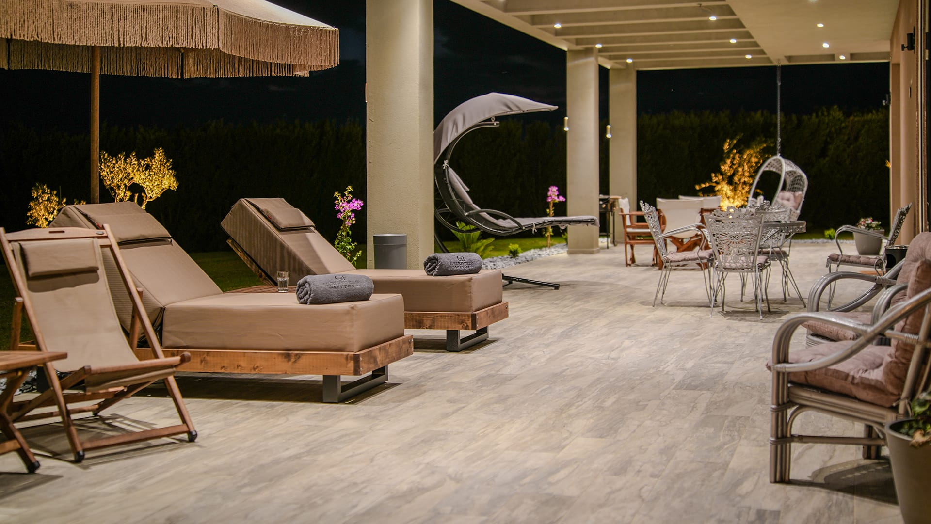 Tiara Holidays - GF Villa Chalkidiki - terasa