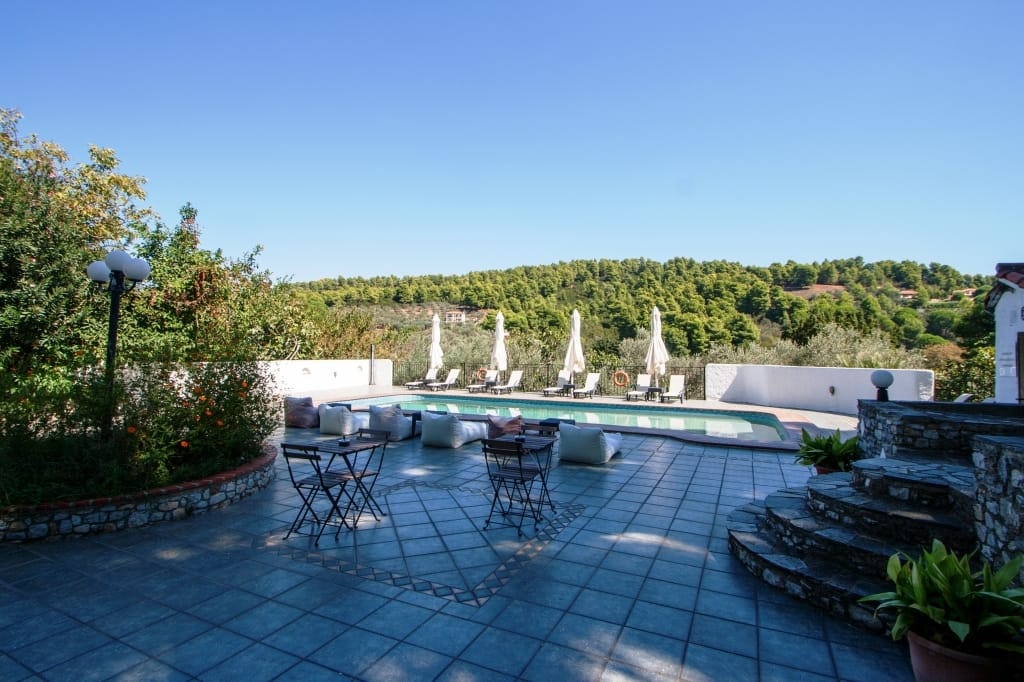 Villa Albanis Skiathos bazen