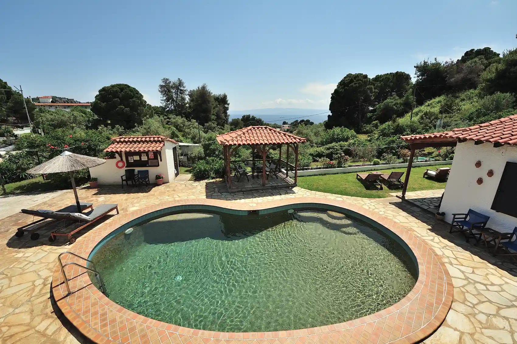 Vista Mare Skiathos izgled bazena