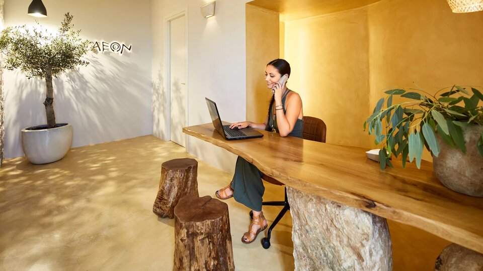 Aeon Suites Santorini recepcija