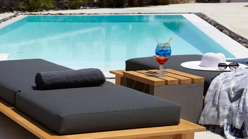 Amor Hideaway Villas Santorini ležaljke