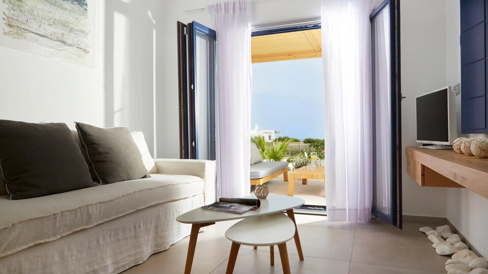 Amor Hideaway Villas Santorini dnevni boravak