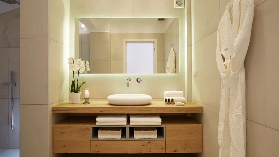 Amor Hideaway Villas Santorini kupatilo