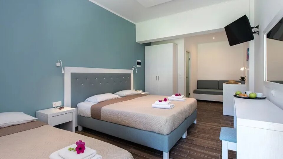 Anita Hotel Corfu spavaća soba