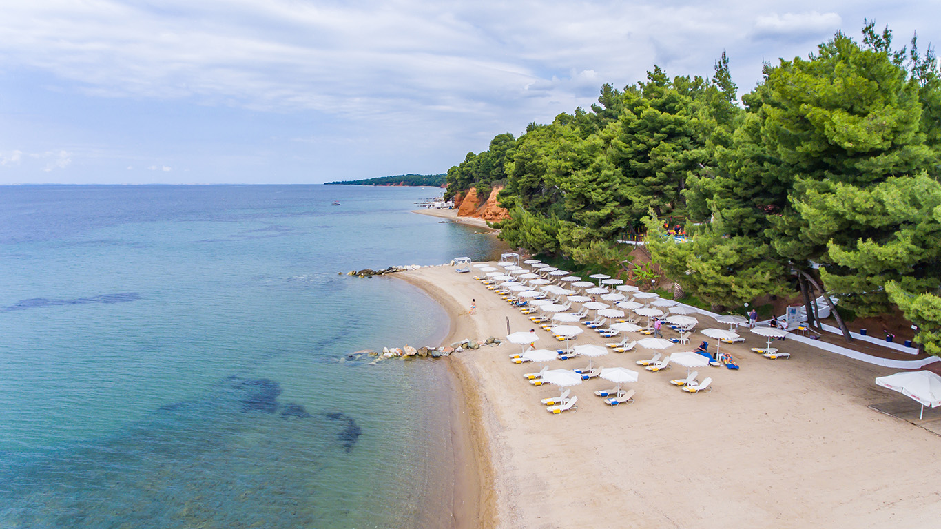 Hotel Porfi Beach beach.jpg