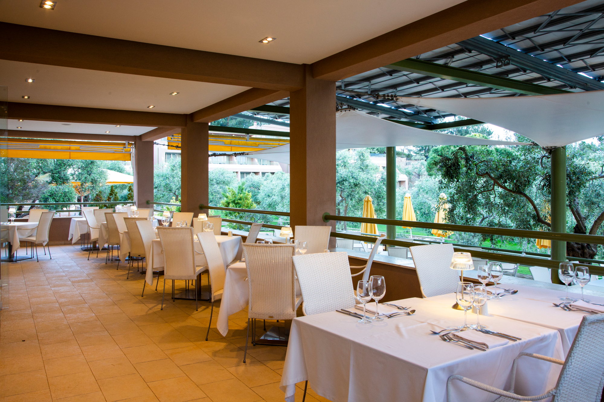 Royal Paardise Resort & Spa terasa restorana