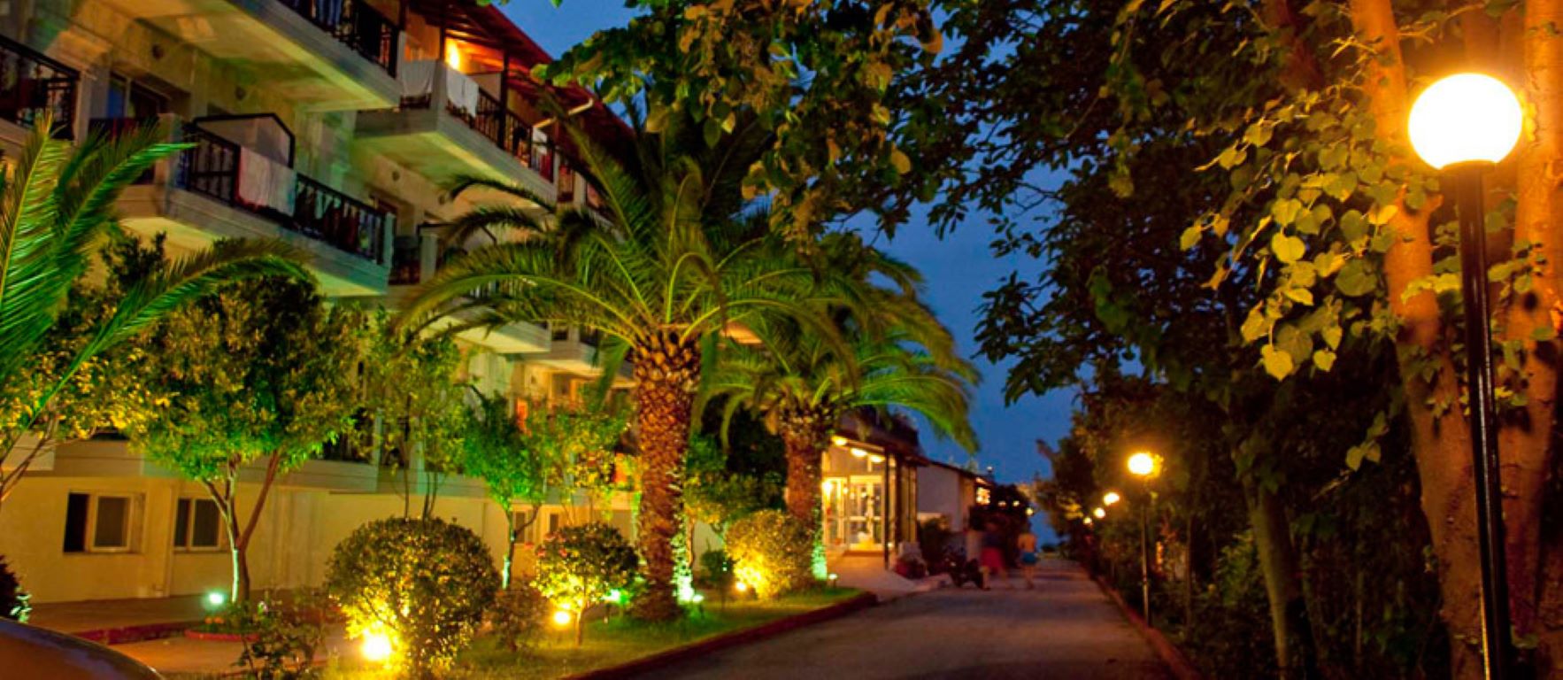Sun Beach Platamonas Hotel-Nocni izgled.jpg