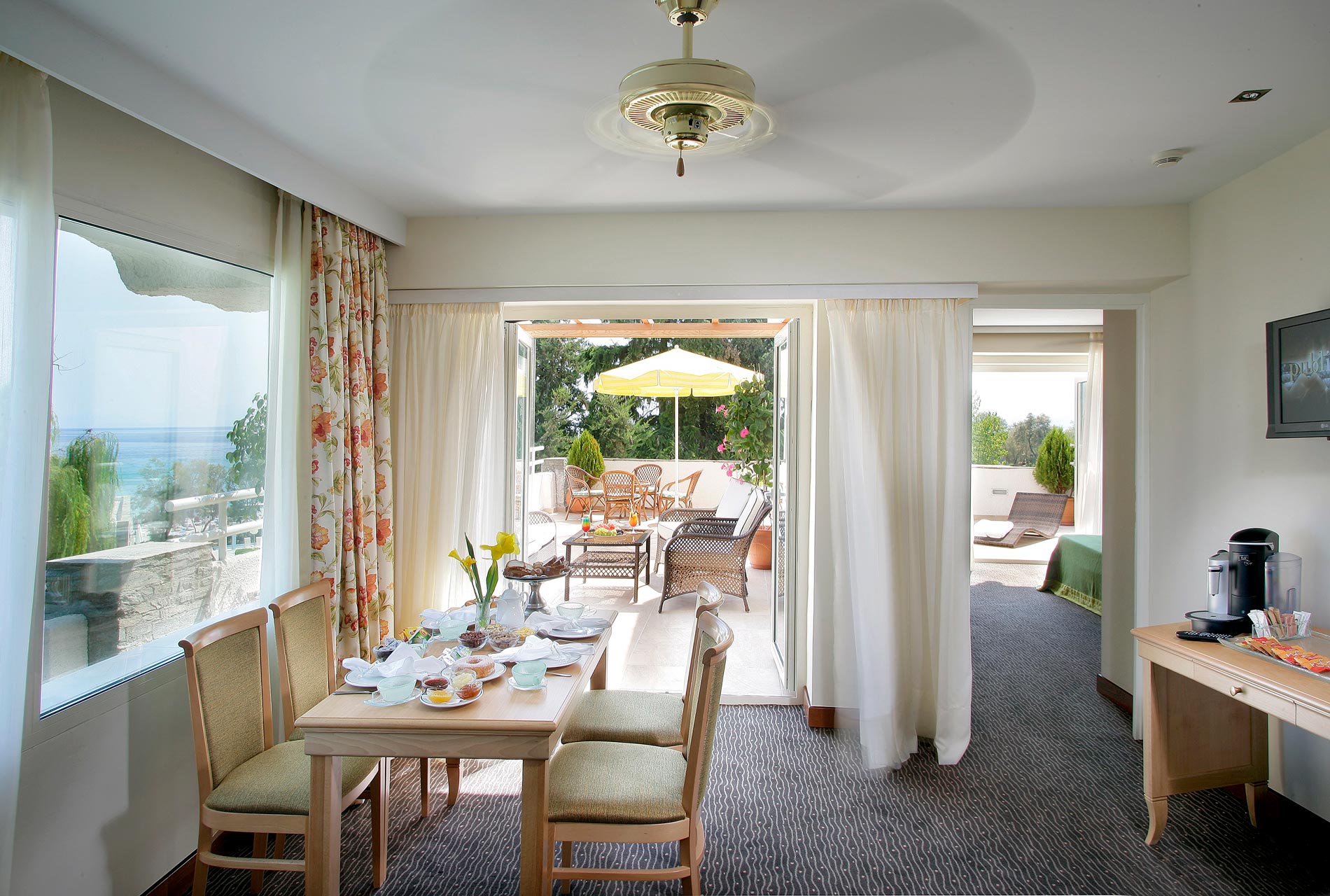 Hotel Theophano Imperial Palace penthouse suite.jpg