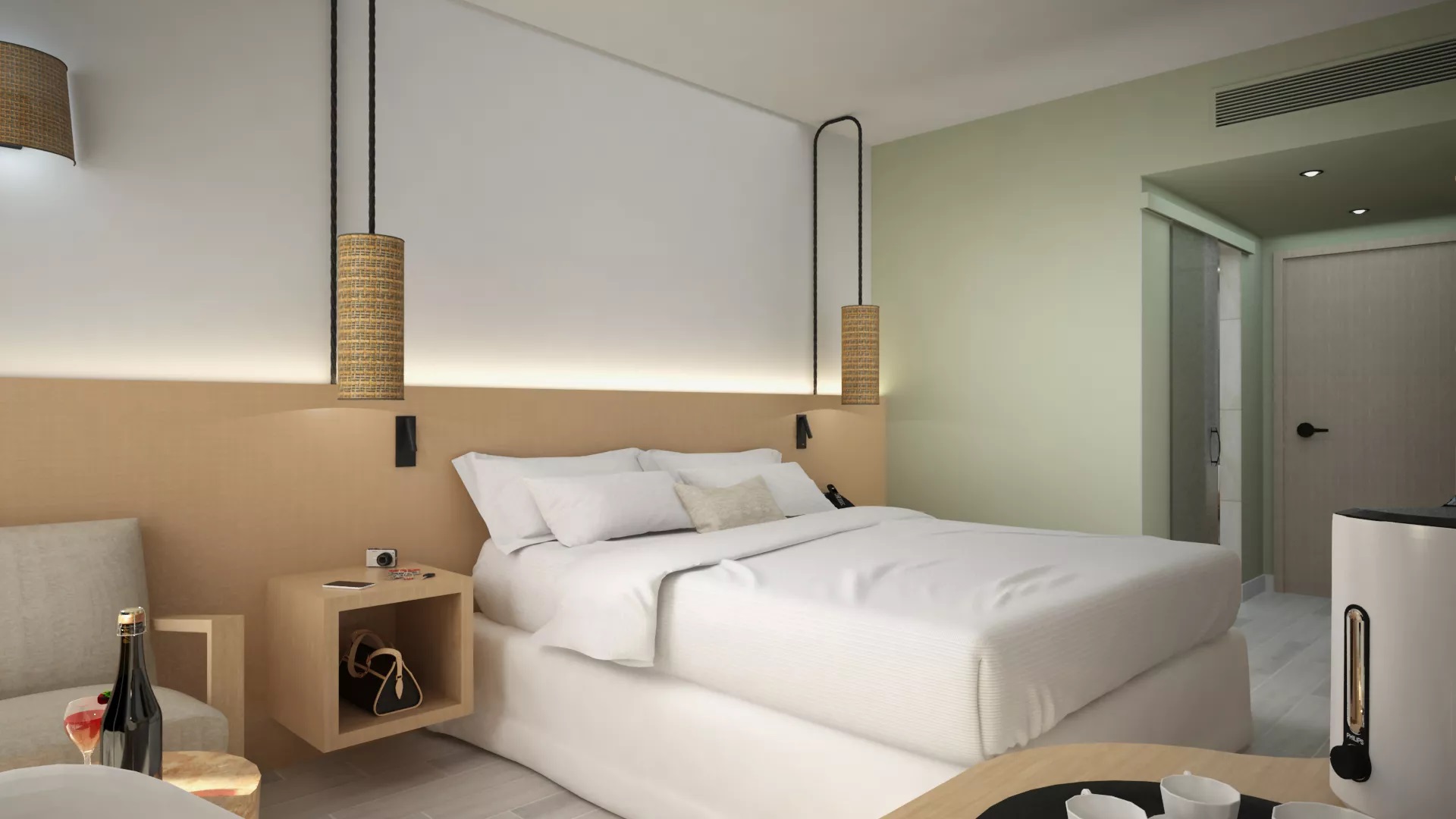 Eleals Boutique Corfu Hotel-Porodicna soba pogled basta.jpg