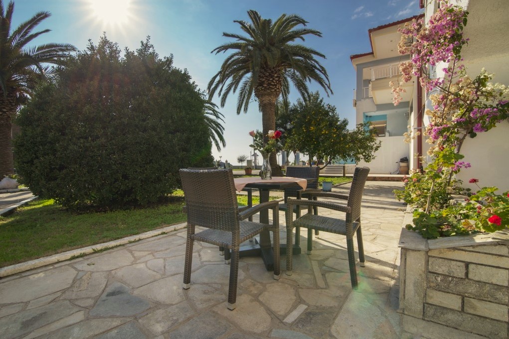 Toroni Blu Sea hotel - Studios (Old Wing) soba - balkon.jpg