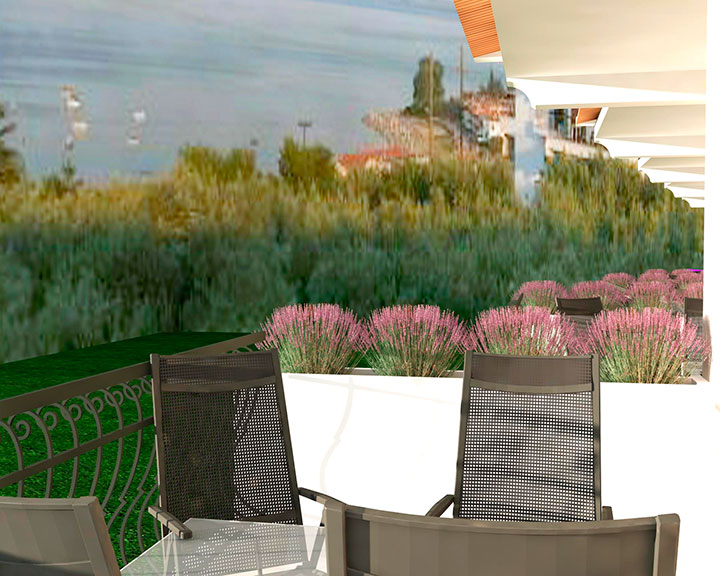 Asteris Village Hotel - Executive apartment - Detalji na terasi.jpg