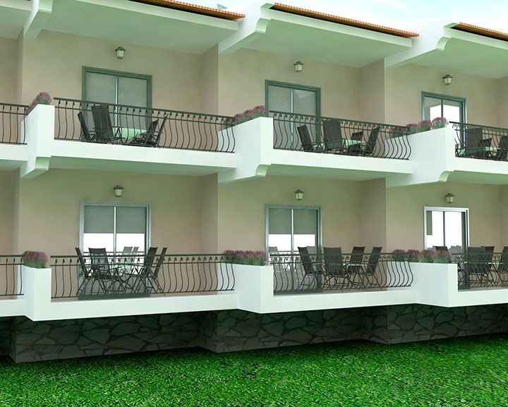 Asteris Village Hotel - Executive apartment - Izgled spolja.jpg