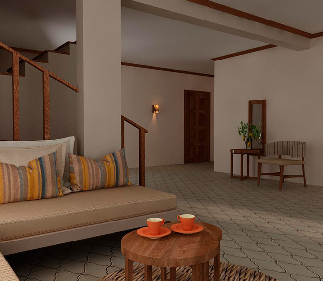 Asteris Village Hotel - Junior suites - Dnevni boravak.jpg