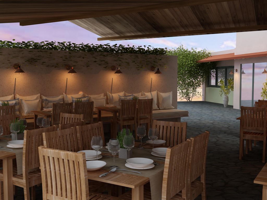 Asteris Village Hotel - Loby bar - Spiljašnjost loby bara.jpg