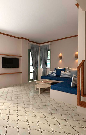 Asteris Village Hotel - Maisonettes - dnevni boravak.jpg