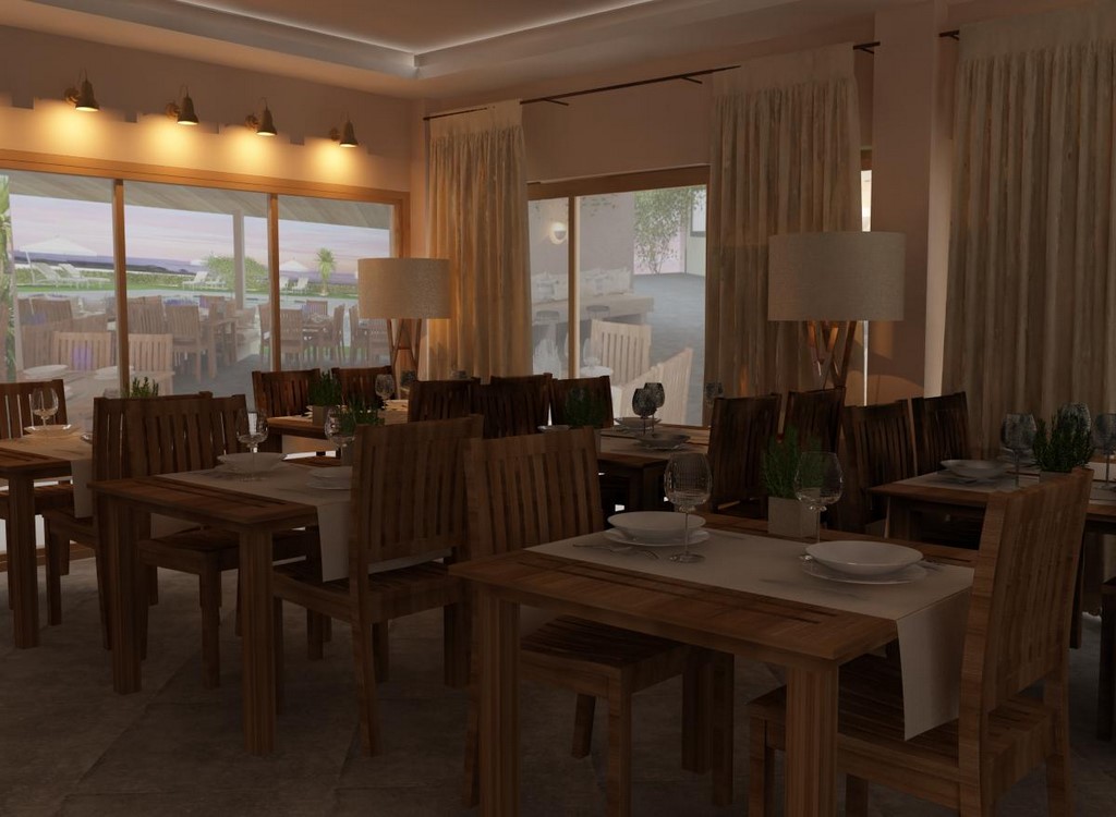 Asteris Village Hotel - Restoran - Pogled na restoran.jpg