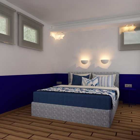 Asteris Village Hotel - economy studio- bračni krevet iz drugog ugla.jpg