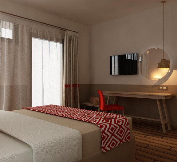 Asteris Village Hotel - economy studio- francuski ležaj iz još jednog ugla.jpg