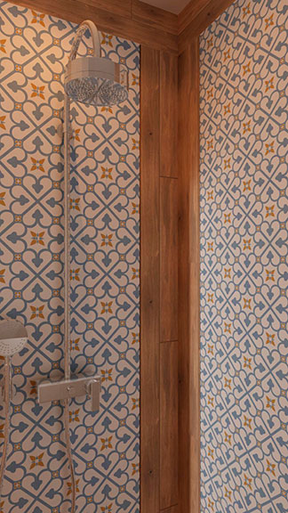 Asteris Village Hotel - studio- Tuš kabina iz drugog ugla.jpg