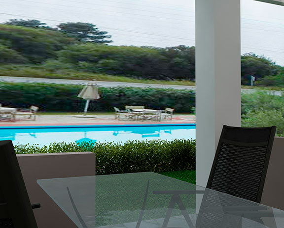 Asteris Village Hotel - studio- pogled na bazen.jpg
