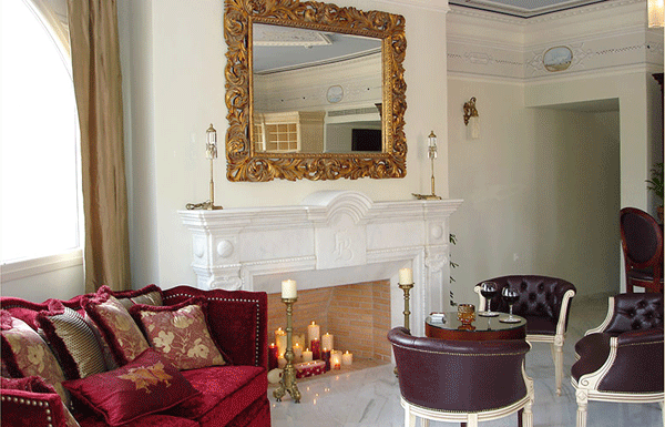 Enavilion Hotel - romantični kamin.gif