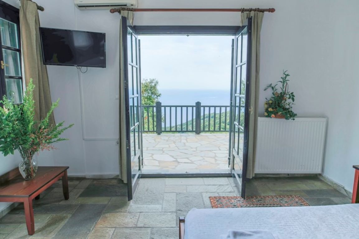 Pilio Sea Horizon Hotel-Standardna soba pogled more.jpg